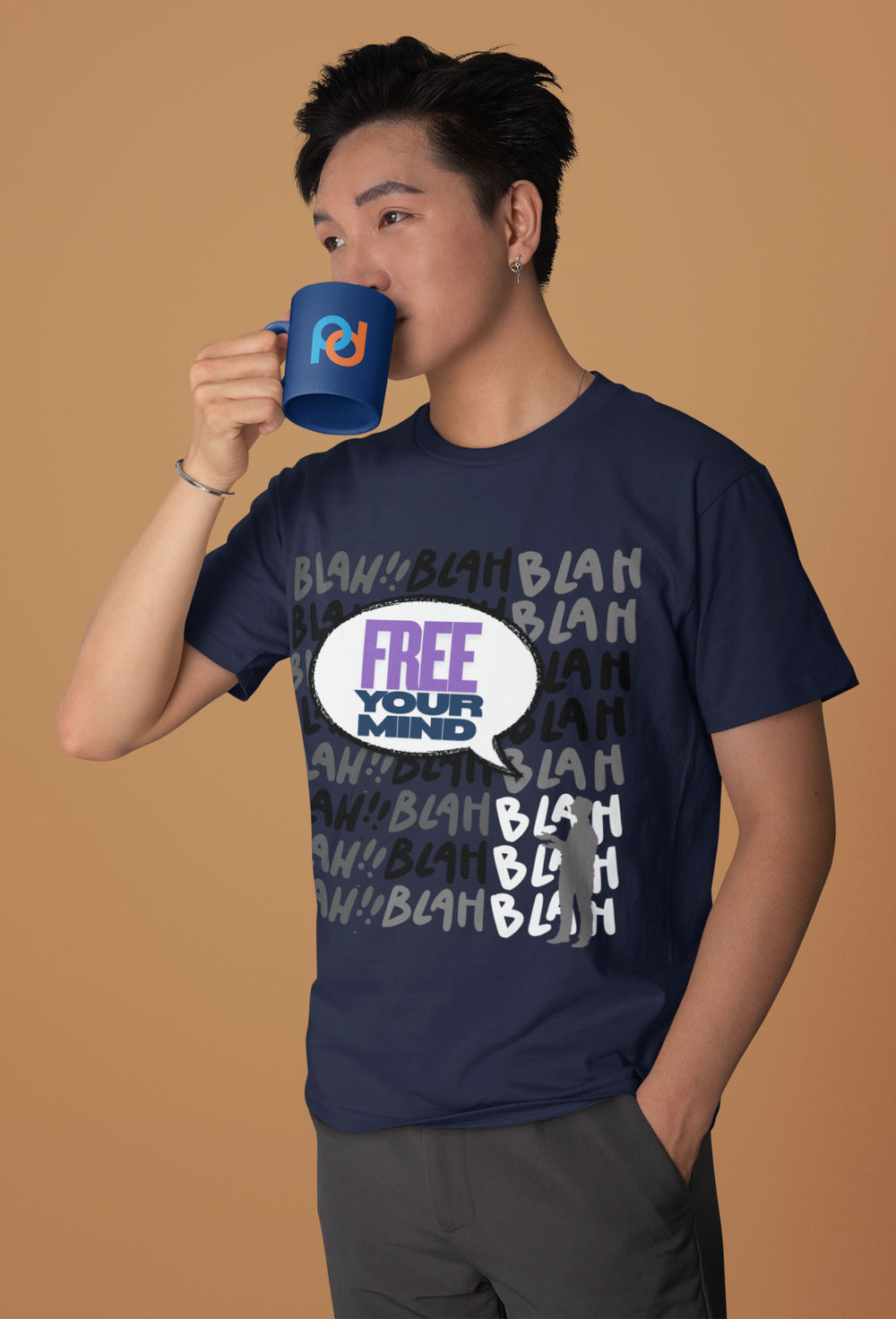 Free Your Mind 'Blah Blah' - Tee