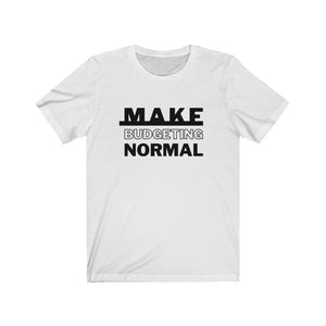 Open image in slideshow, Make Budgeting Normal - Jersey Short Sleeve
